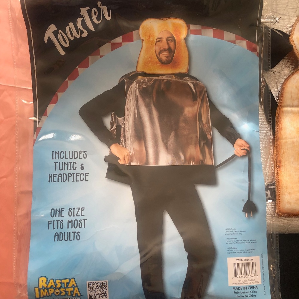Toaster Costume Halloween
